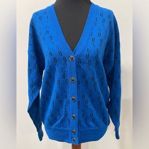 Vintage - 80’s Royal blue sweater